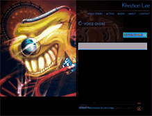Tablet Screenshot of khristianlee.com
